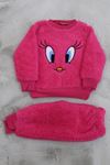 1-9 Aylık Peluş Bebek Takım Fuşya