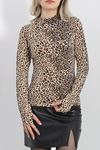 Parmak Geçmeli Body Leopar