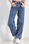 Baggy Jean Kot Pantolon Mavi1
