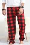 Unisex Pijama Altı Kırmızıkareli